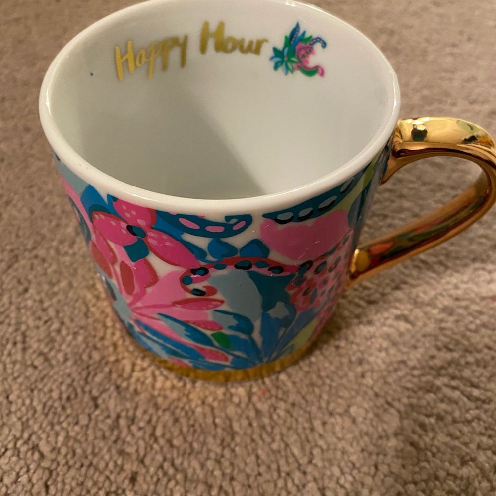 Lilly coffee mug”Happy Hour”